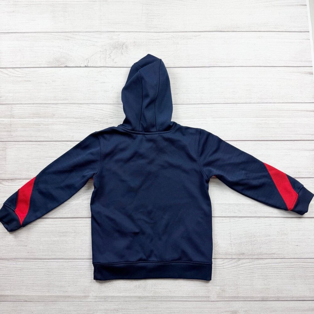 NFL New England Patriots Hoodie Kids Pullover Sweatshirt Football Fan Gear 5-6 - Picture 4 of 4